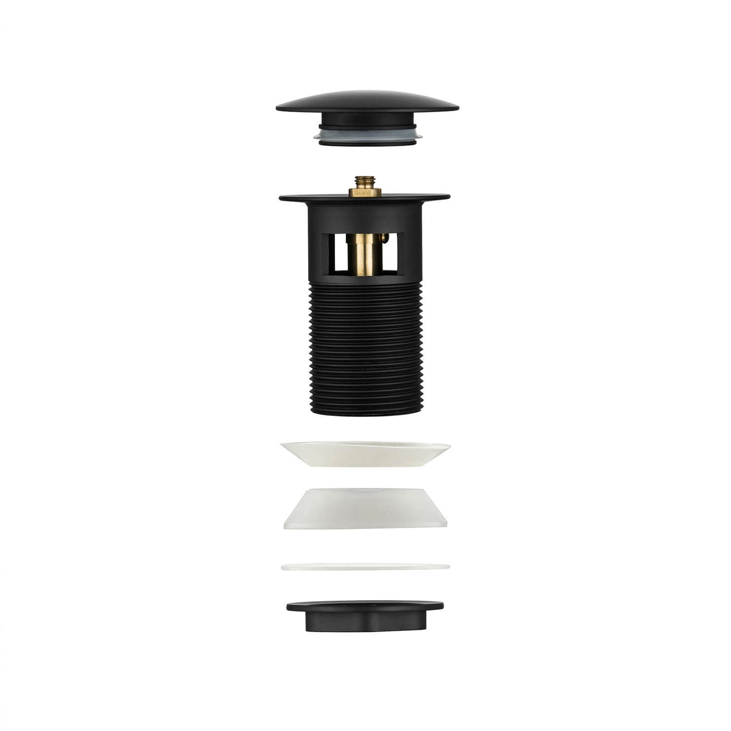 Aquavit Pop-Up Bathroom Sink Drain Stopper with Overflow PW0005
