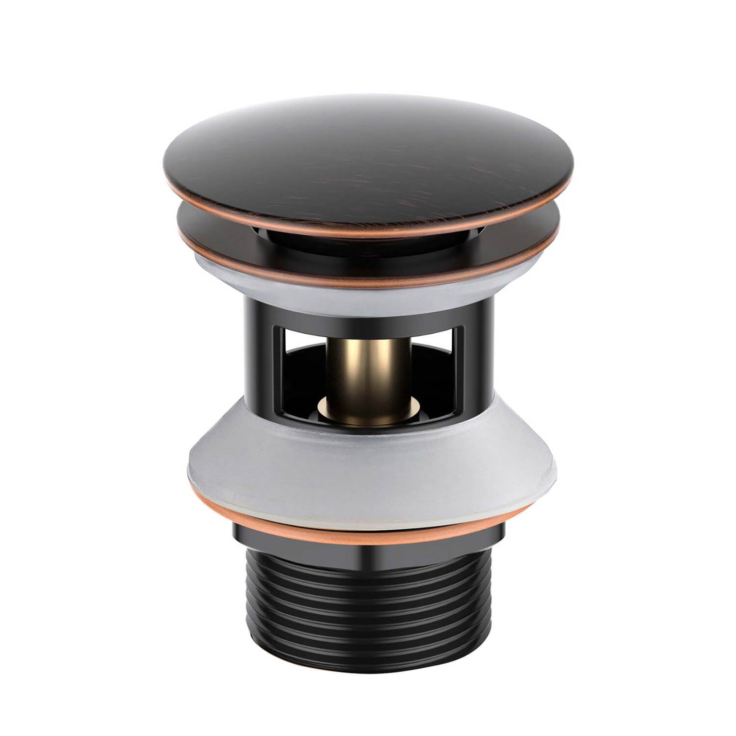 Aquavit Pop-Up Bathroom Sink Drain Stopper with Overflow PW0005