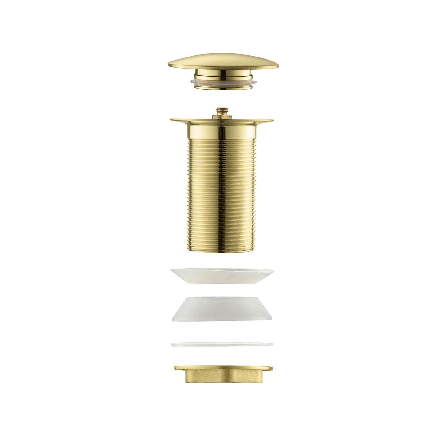 Aquavit Pop-Up Big cover Bathroom Sink Drain without over-flow PW0006