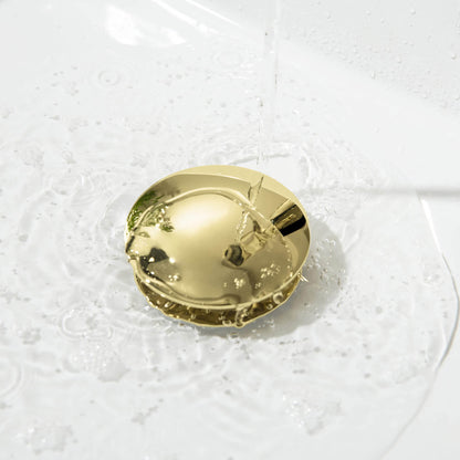 Aquavit Pop-Up Big cover Bathroom Sink Drain without over-flow PW0006