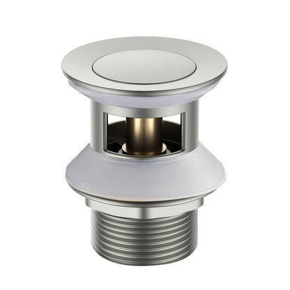 Brass Pop-Up waste with Overflow PW0007
