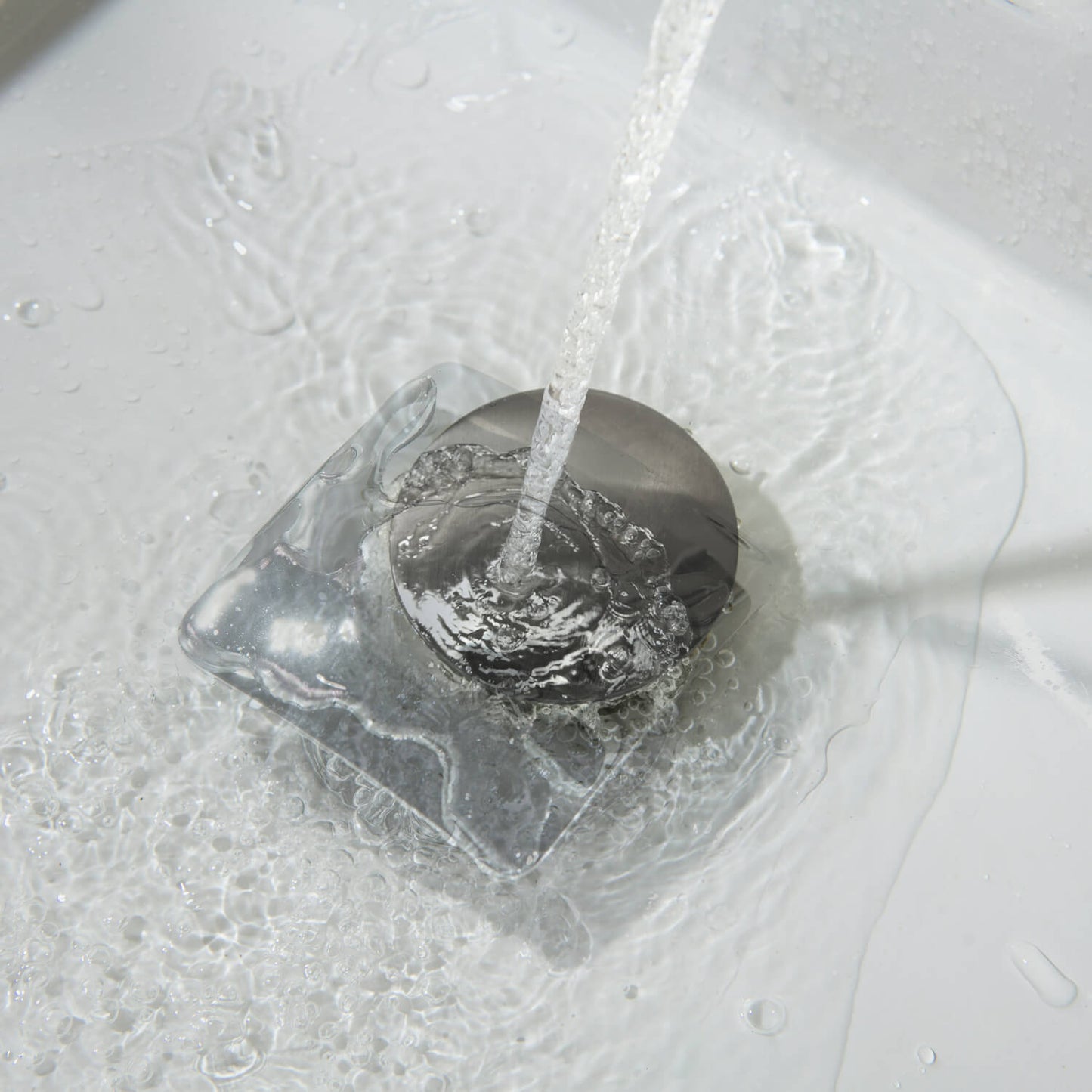 Square cap Pop-Up Waste Trap Without Overflow PW0009