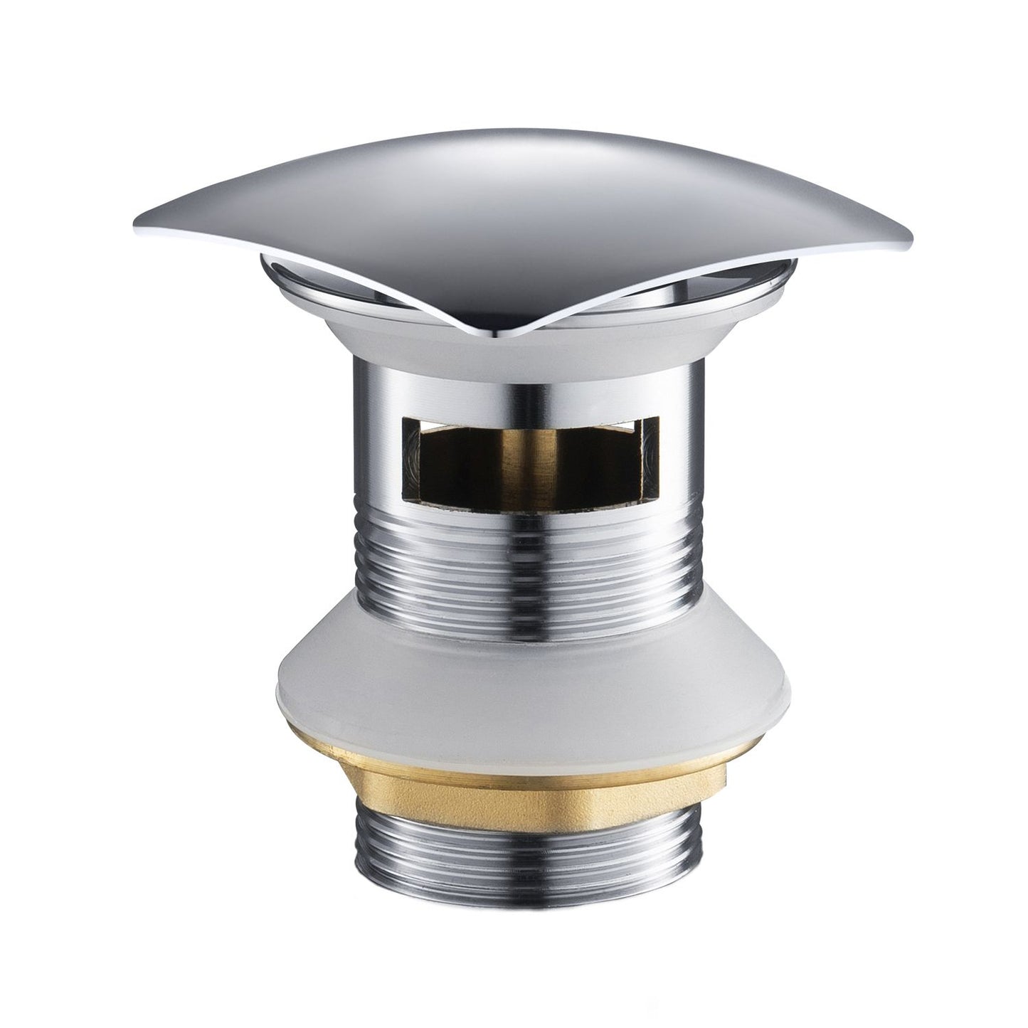 Square cap Pop-Up Waste Trap Without Overflow PW0009