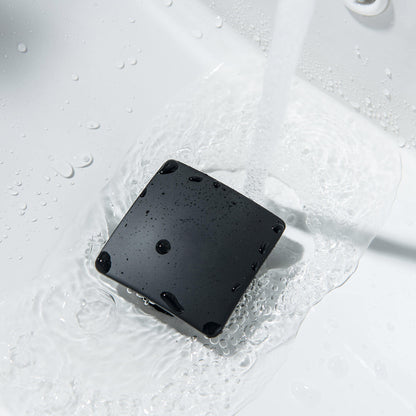 Square cap Brass basin waste trap with over-flow with Stinless steel pipe PW0011