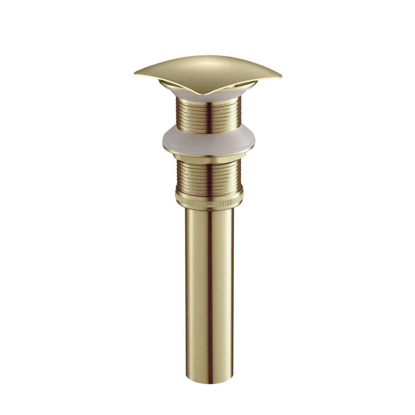 Top-Quality Brass Pop-Up Waste Trap with Stainless Steel Pipe Without overflow PW0012
