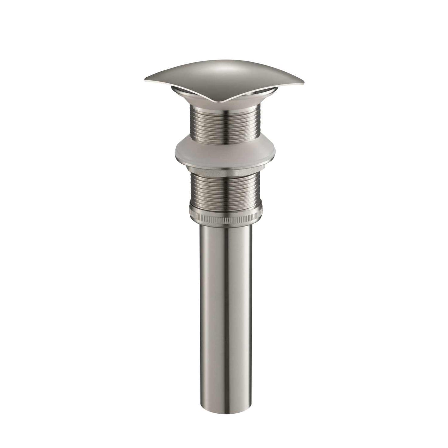 Top-Quality Brass Pop-Up Waste Trap with Stainless Steel Pipe Without overflow PW0012