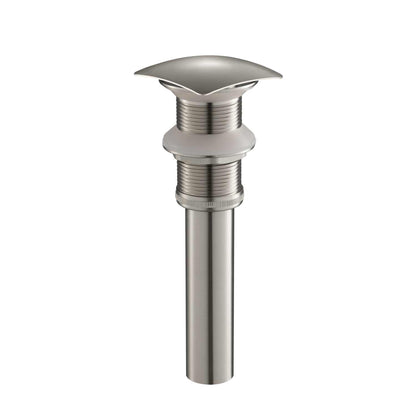 Top-Quality Brass Pop-Up Waste Trap with Stainless Steel Pipe Without overflow PW0012