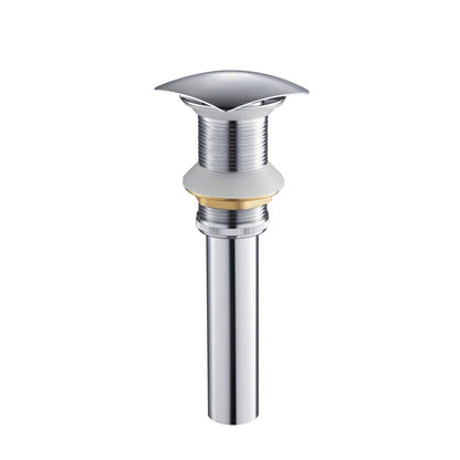 Top-Quality Brass Pop-Up Waste Trap with Stainless Steel Pipe Without overflow PW0012