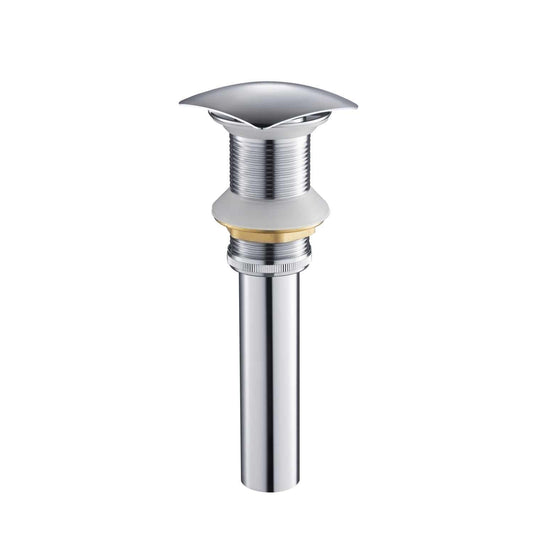 Top-Quality Brass Pop-Up Waste Trap with Stainless Steel Pipe Without overflow PW0012