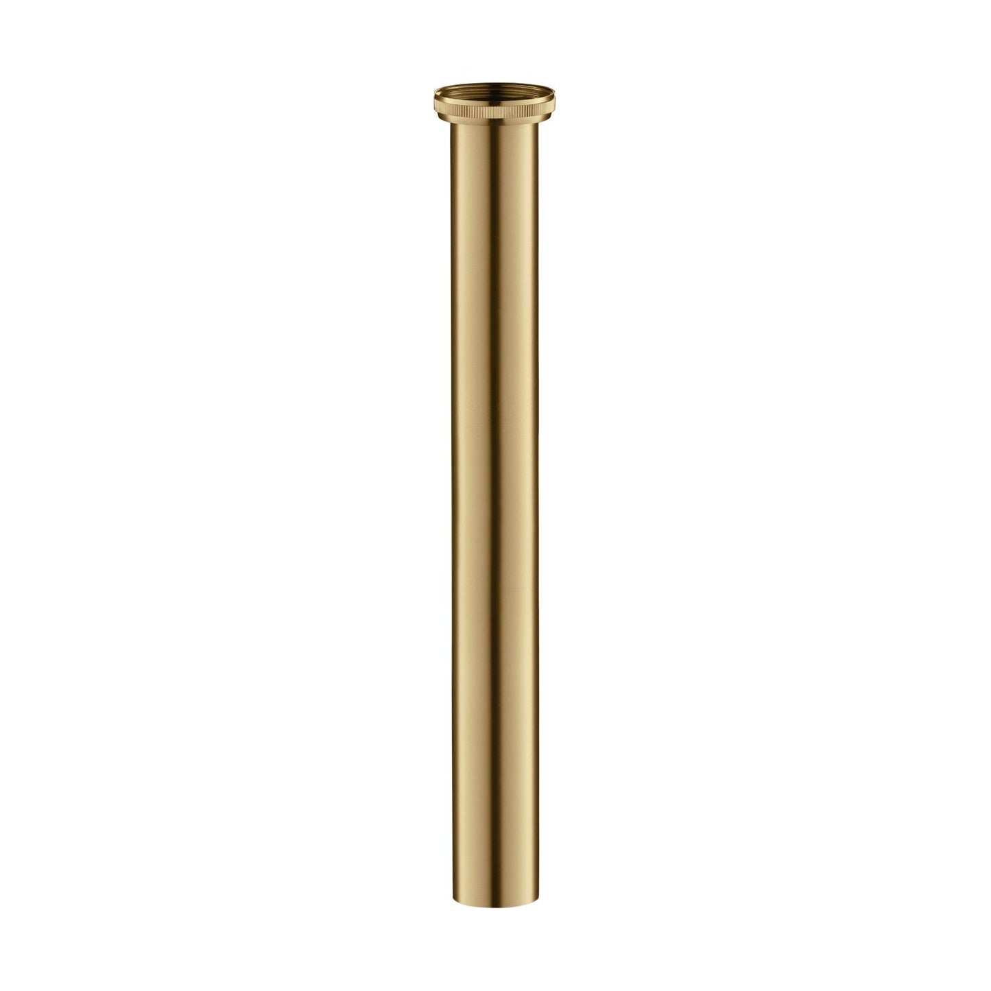 PW0014 brushed brass 300 mm stainless steel drain extension tube