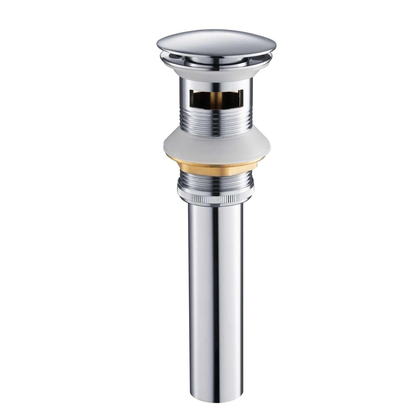 Aquavit Stainless steel Pop up waste with over flow PW0015