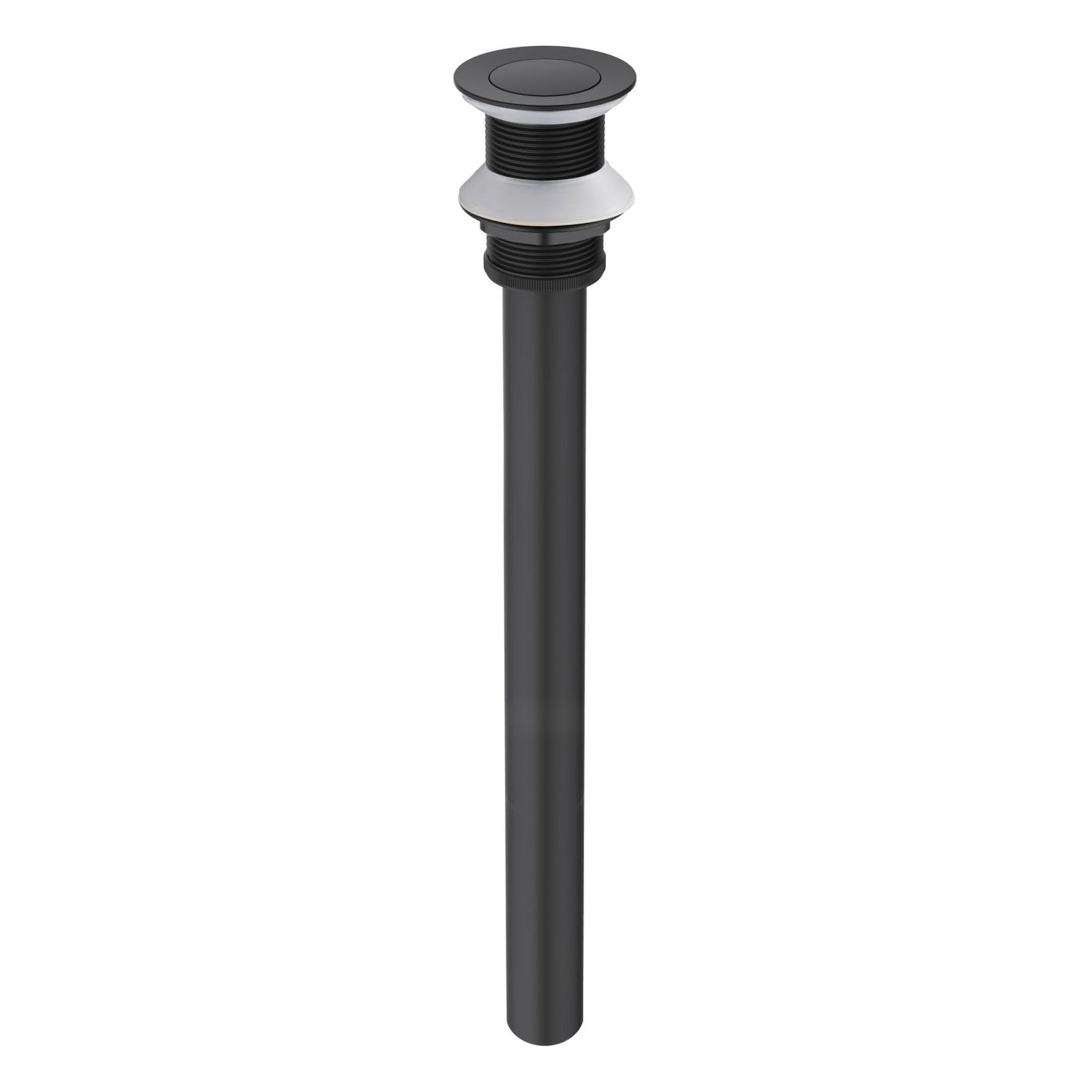 Brass Pop-Up Waste Small Round cover With overflow 30cm Stainless pipe PW0019