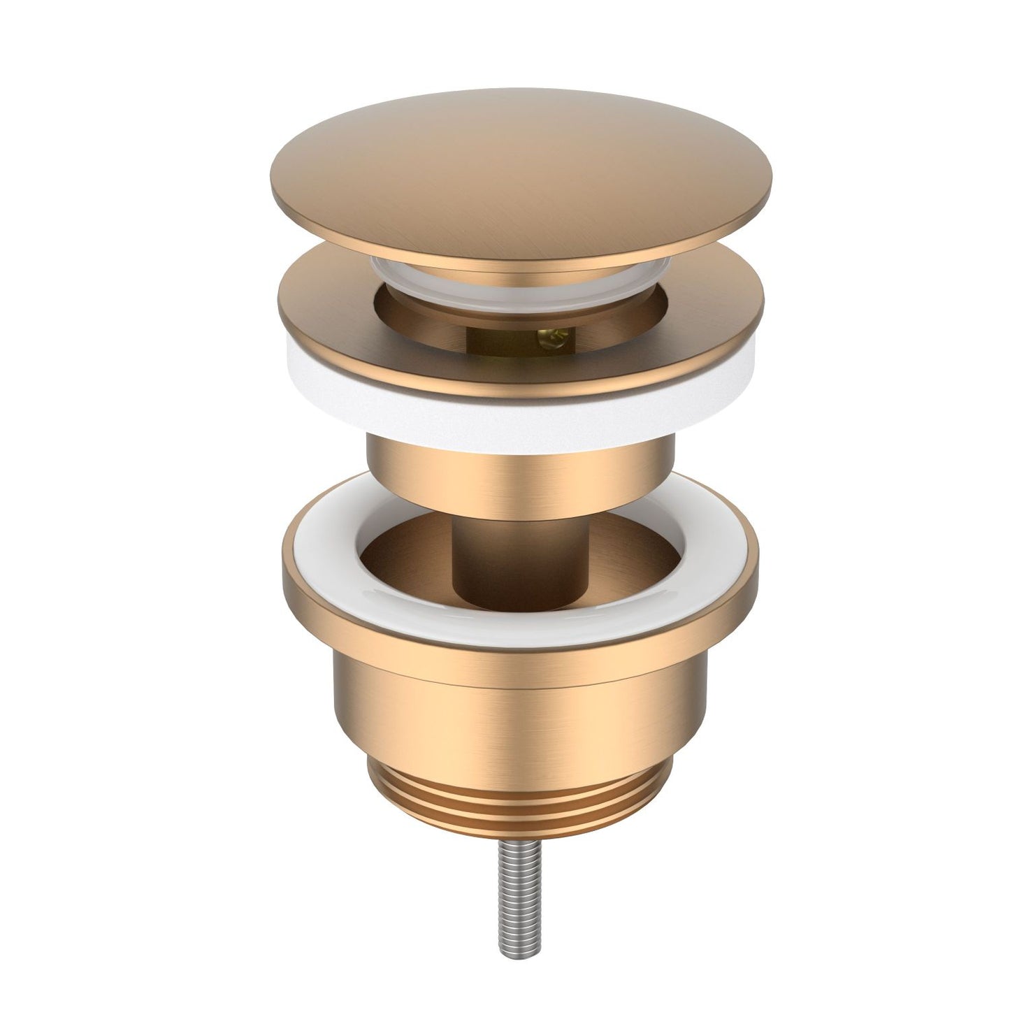 Aquavit Rust-Resistant Brass Pop-Up Waste Trap PW0020