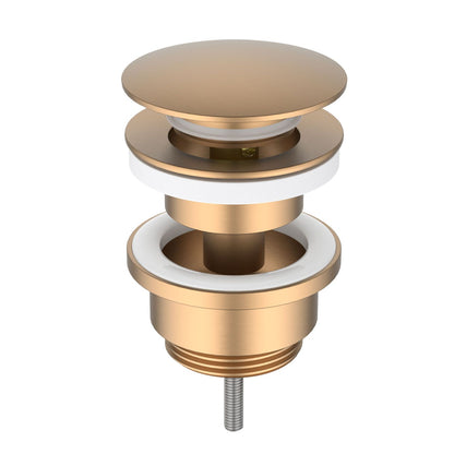 Aquavit Rust-Resistant Brass Pop-Up Waste Trap PW0020