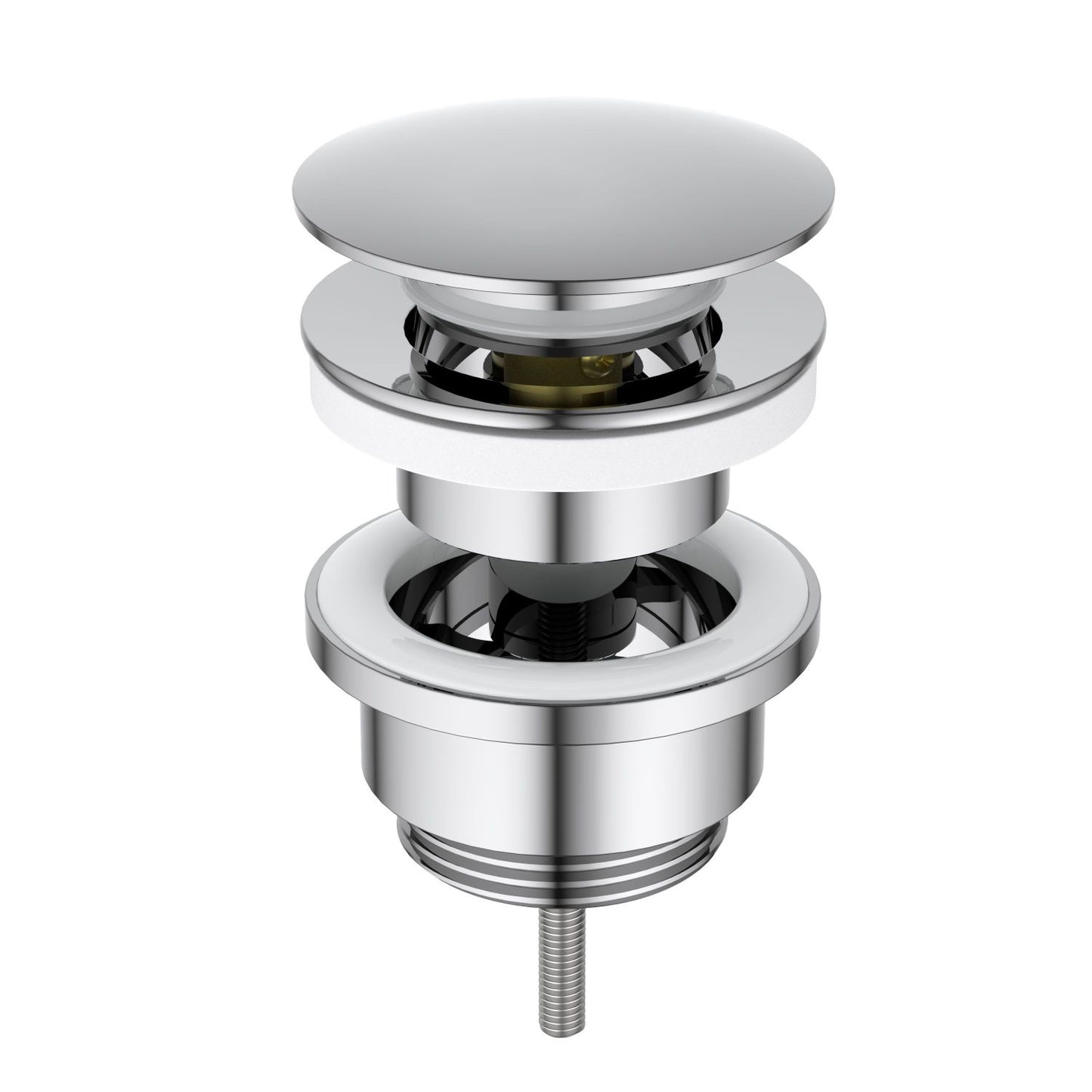 Aquavit Rust-Resistant Brass Pop-Up Waste Trap PW0020