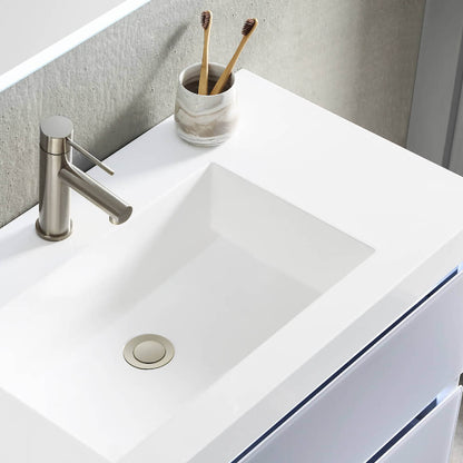 Brass Pop up waste with overflow PW03
