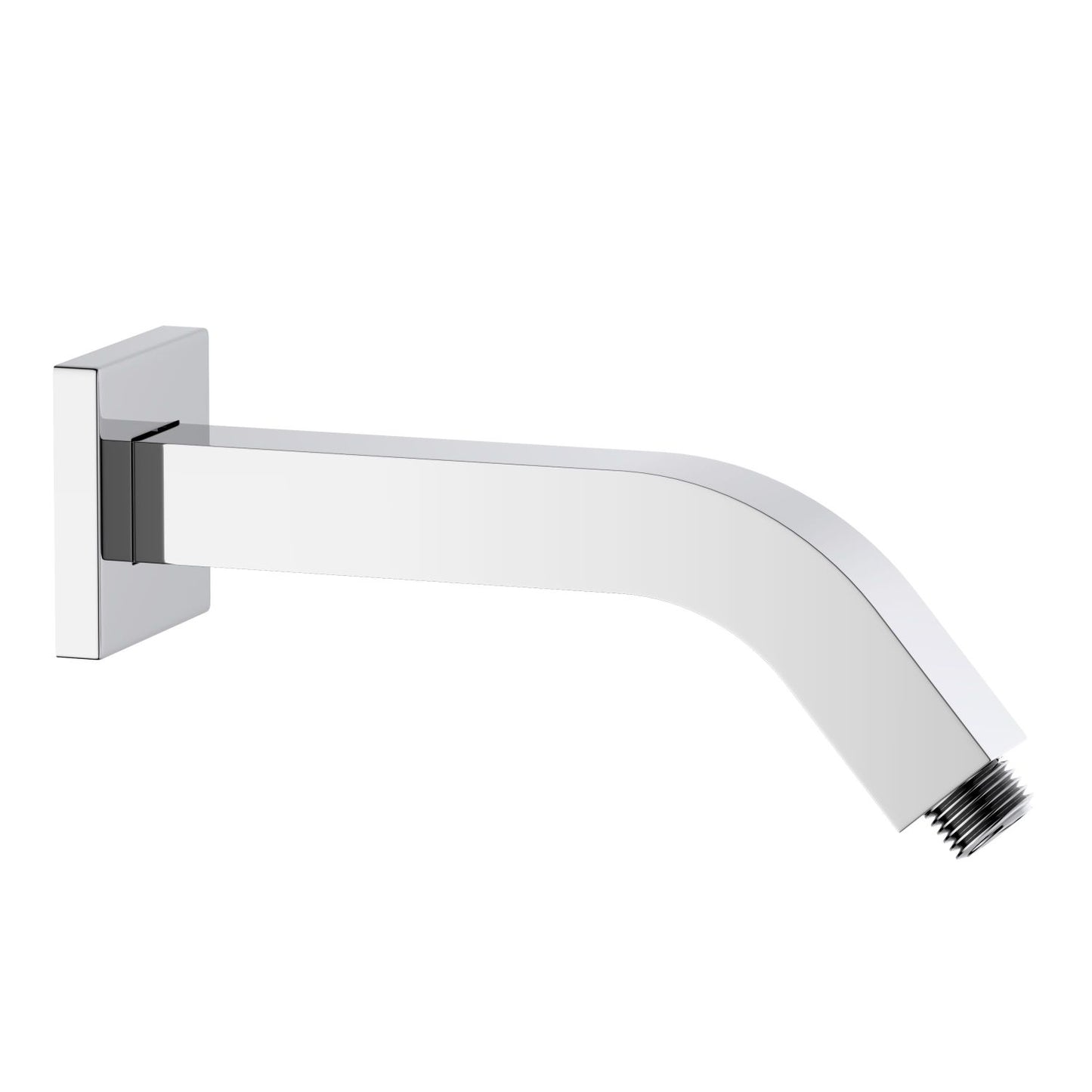 Aquavit Squre Wall Mounted Brass Shower Arm 200mm SAB2004
