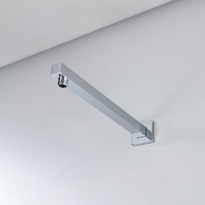 Aquavit Wall Mounted Shower Arm For Shower Head Extension Arm With Flange SAB3503