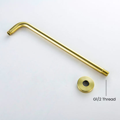Rain Shower Compatible Shower Arm with G1/2 Connection SAB4001
