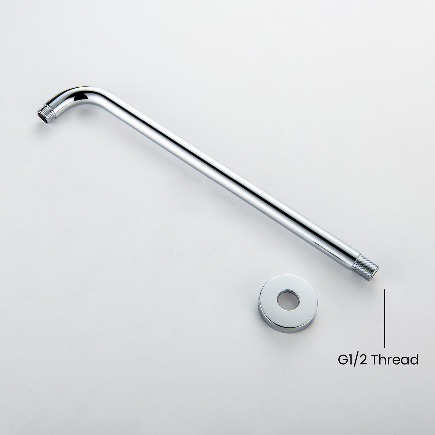 Rain Shower Compatible Shower Arm with G1/2 Connection SAB4001