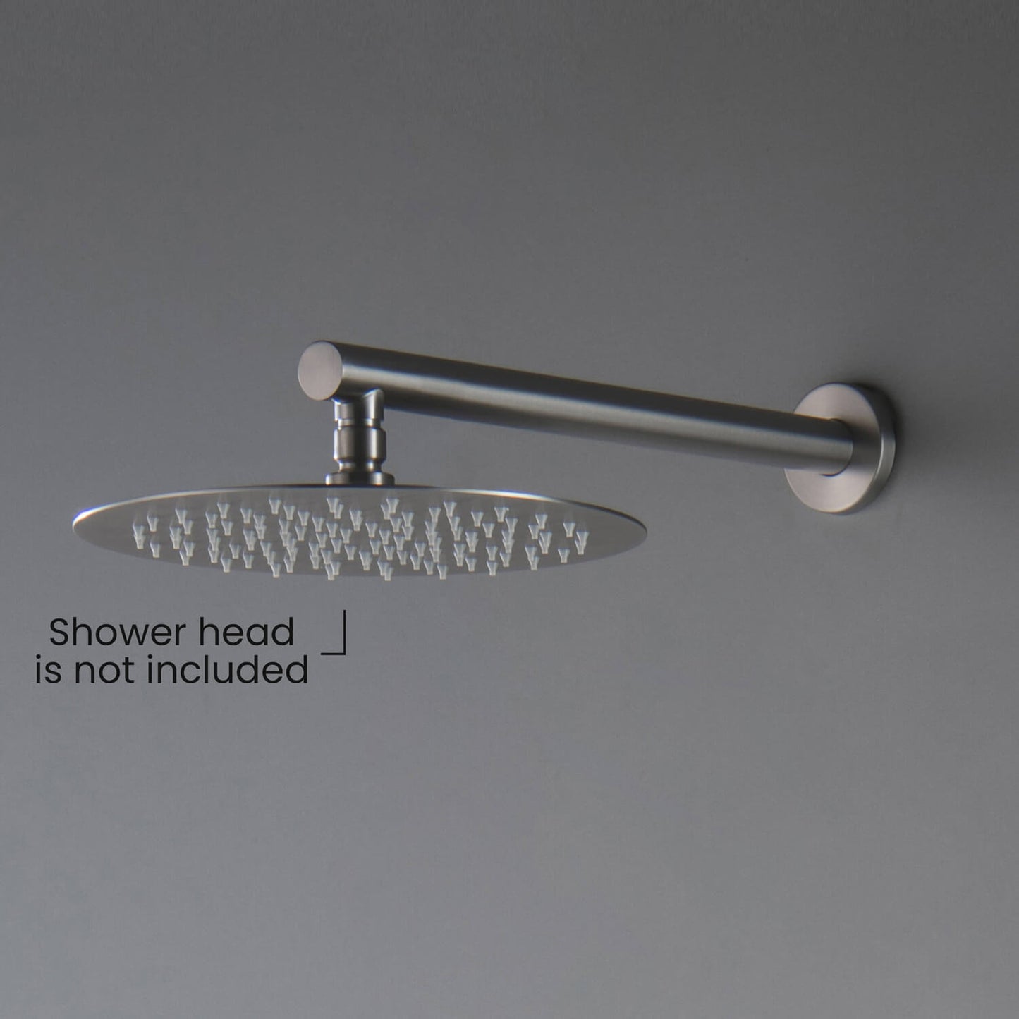 Aquavit Round 400mm Reach Wall Mount Shower Arm SAB4005