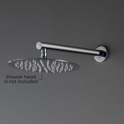 Aquavit Round 400mm Reach Wall Mount Shower Arm SAB4005