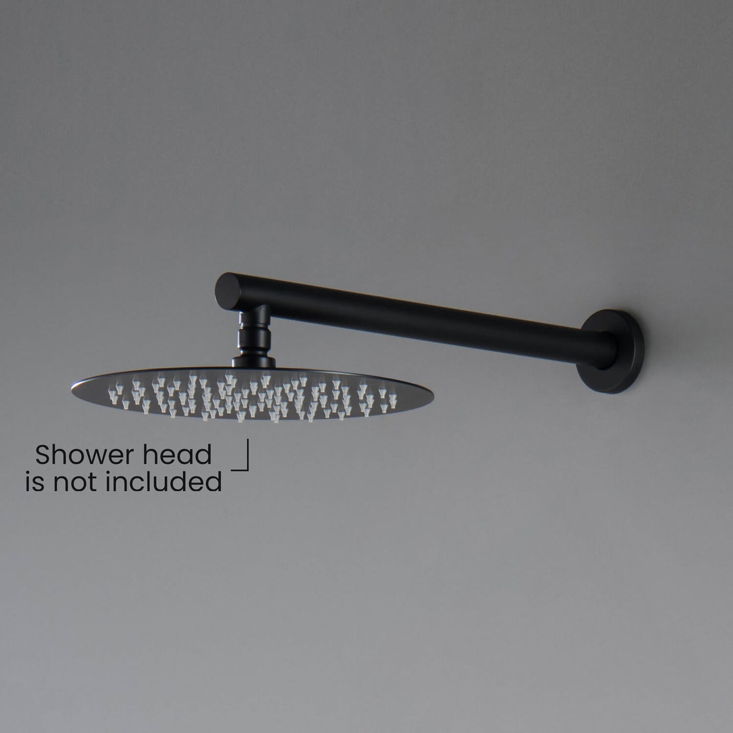 Aquavit Round 400mm Reach Wall Mount Shower Arm SAB4005