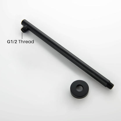 Aquavit Round 400mm Reach Wall Mount Shower Arm SAB4005