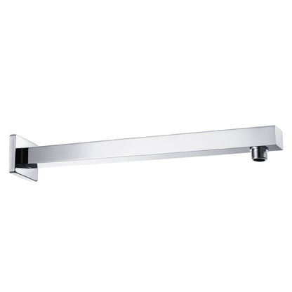 400 mm Square SUS304 Wall-Mounted Shower Arm with Flange SAS4003