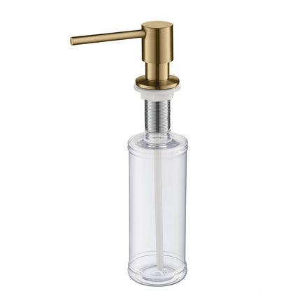 Durable Brass Kitchen Soap Dispenser with Top-Fill Design SD02