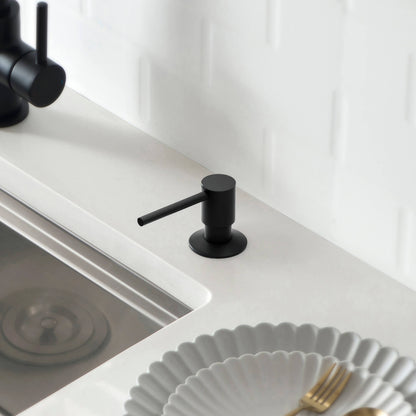 Durable Brass Kitchen Soap Dispenser with Top-Fill Design SD02