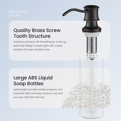 Classcial Design Kitchen Soap Dispenser SD03