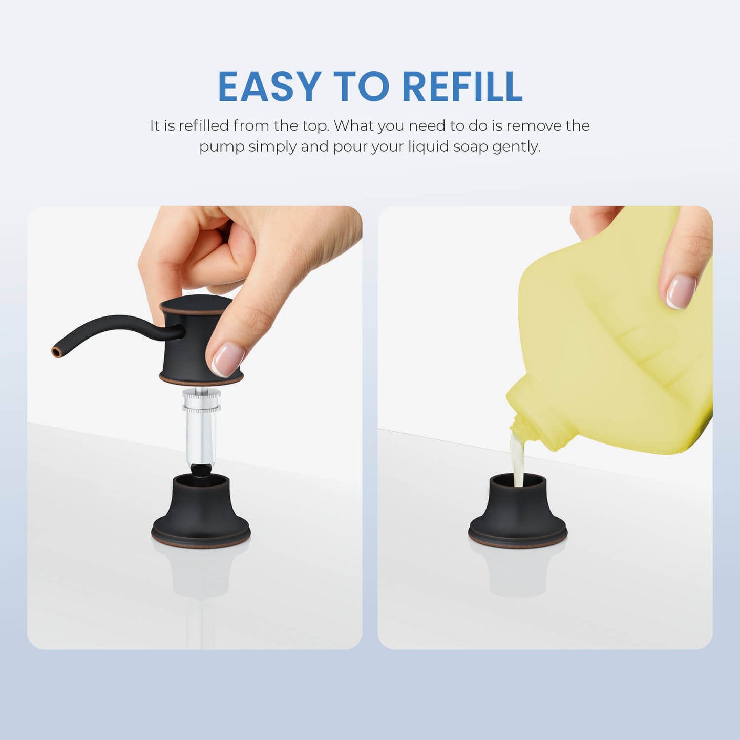 Classcial Design Kitchen Soap Dispenser SD03