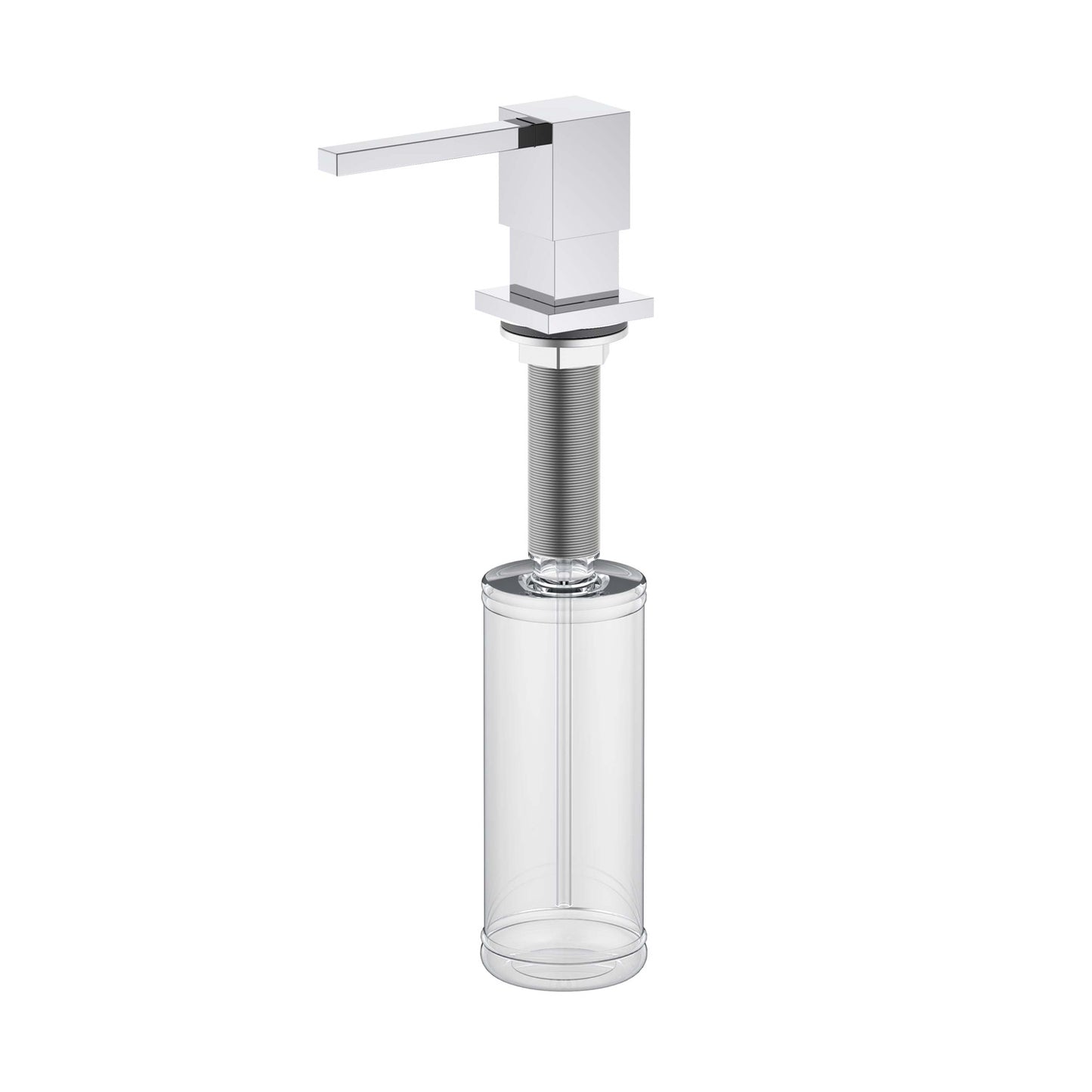 Durable square Brass Kitchen Soap Dispenser SD08