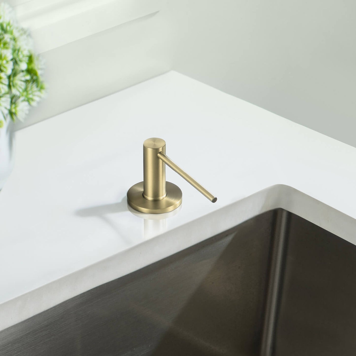 Sus304 Kitchen Soap Dispenser with Top-Fill Design SD10