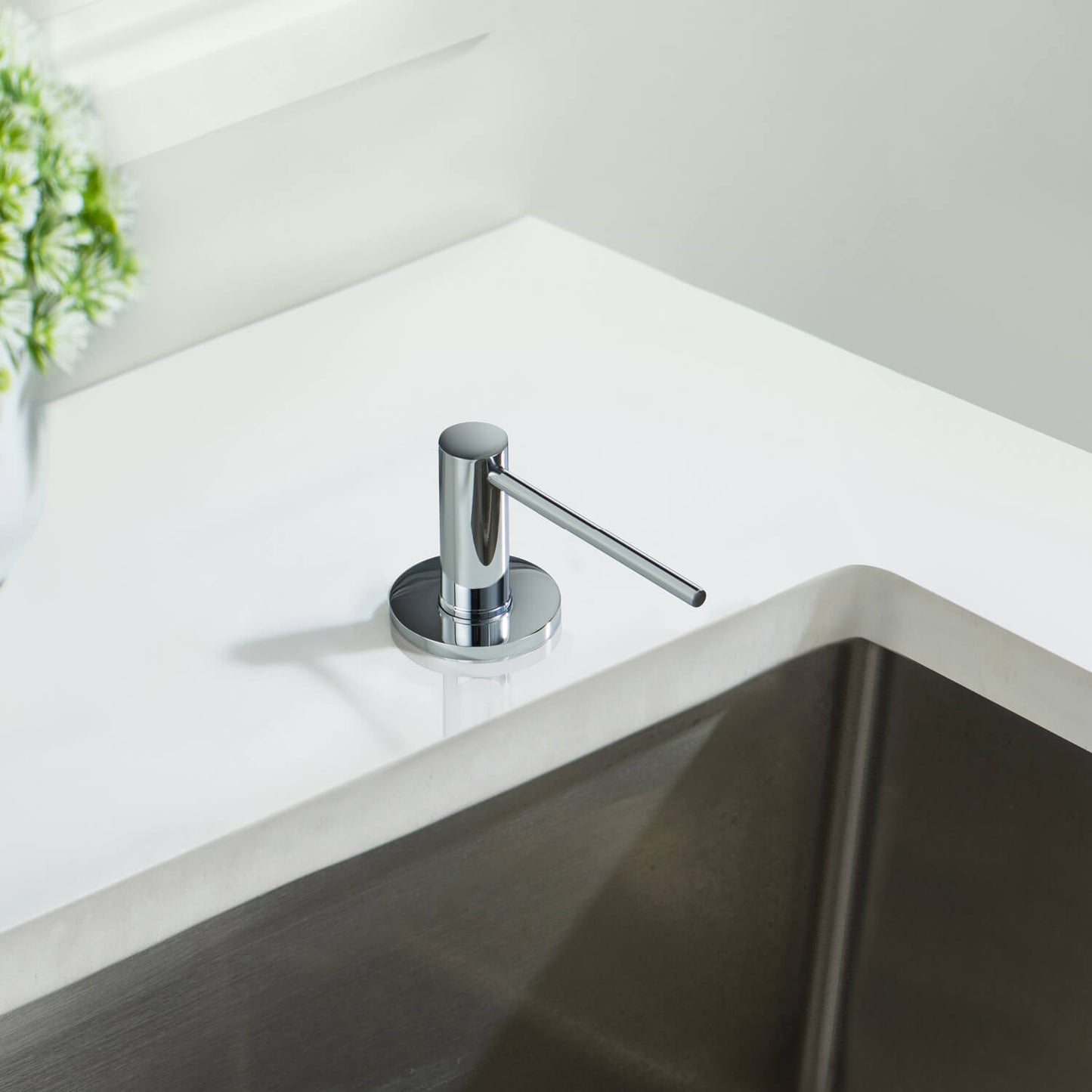 Sus304 Kitchen Soap Dispenser with Top-Fill Design SD10