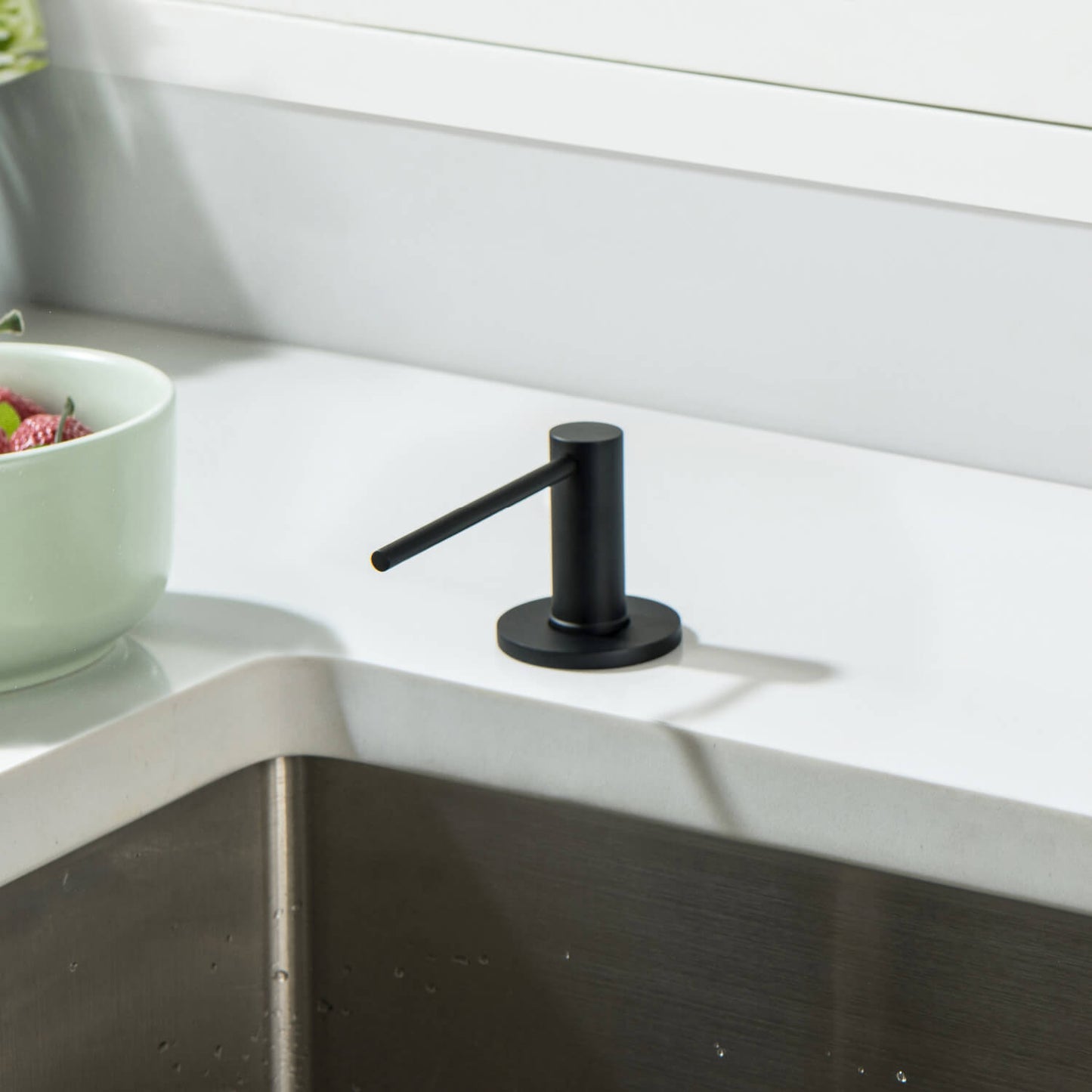 Sus304 Kitchen Soap Dispenser with Top-Fill Design SD10