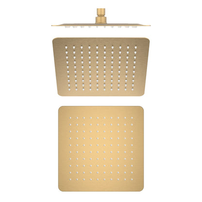 Aquavit 250mm Ultra-Thin Square Stainless Steel Rain Showerhead SHA1001