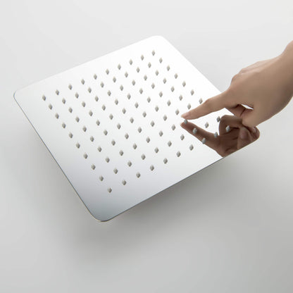 Square Sus304 shower head SHA1001