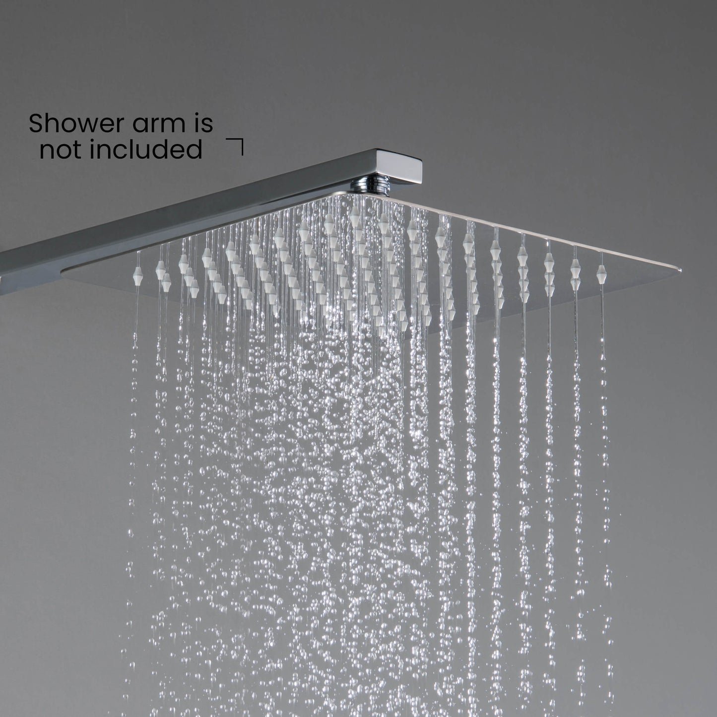 Square Sus304 shower head SHA1001