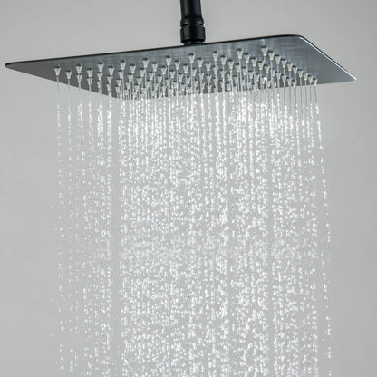 Square Sus304 shower head SHA1001