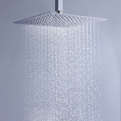 Square Sus304 shower head SHA1201
