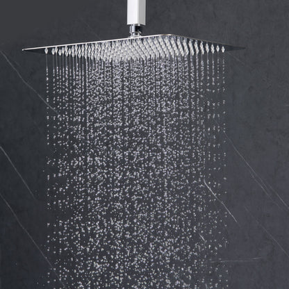 Square Sus304 shower head SHA1201