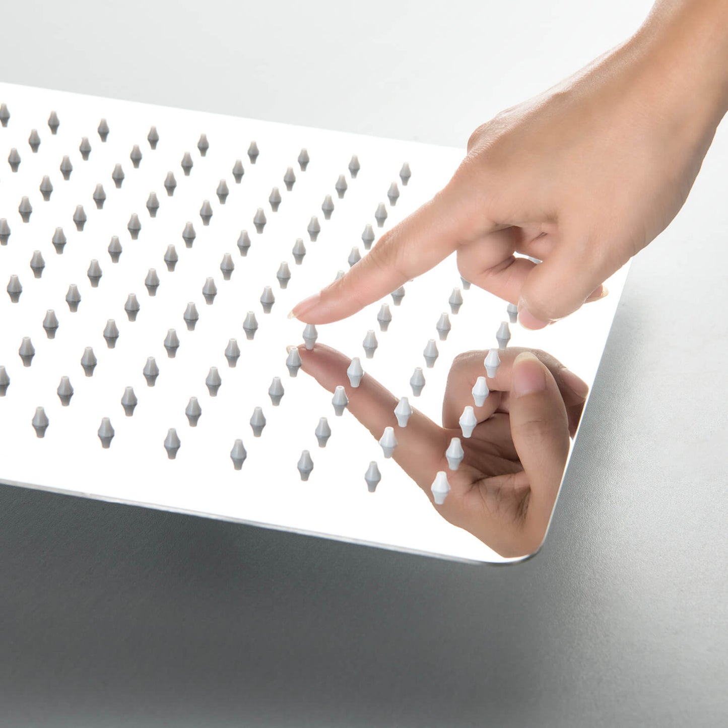 Square Sus304 shower head SHA1201