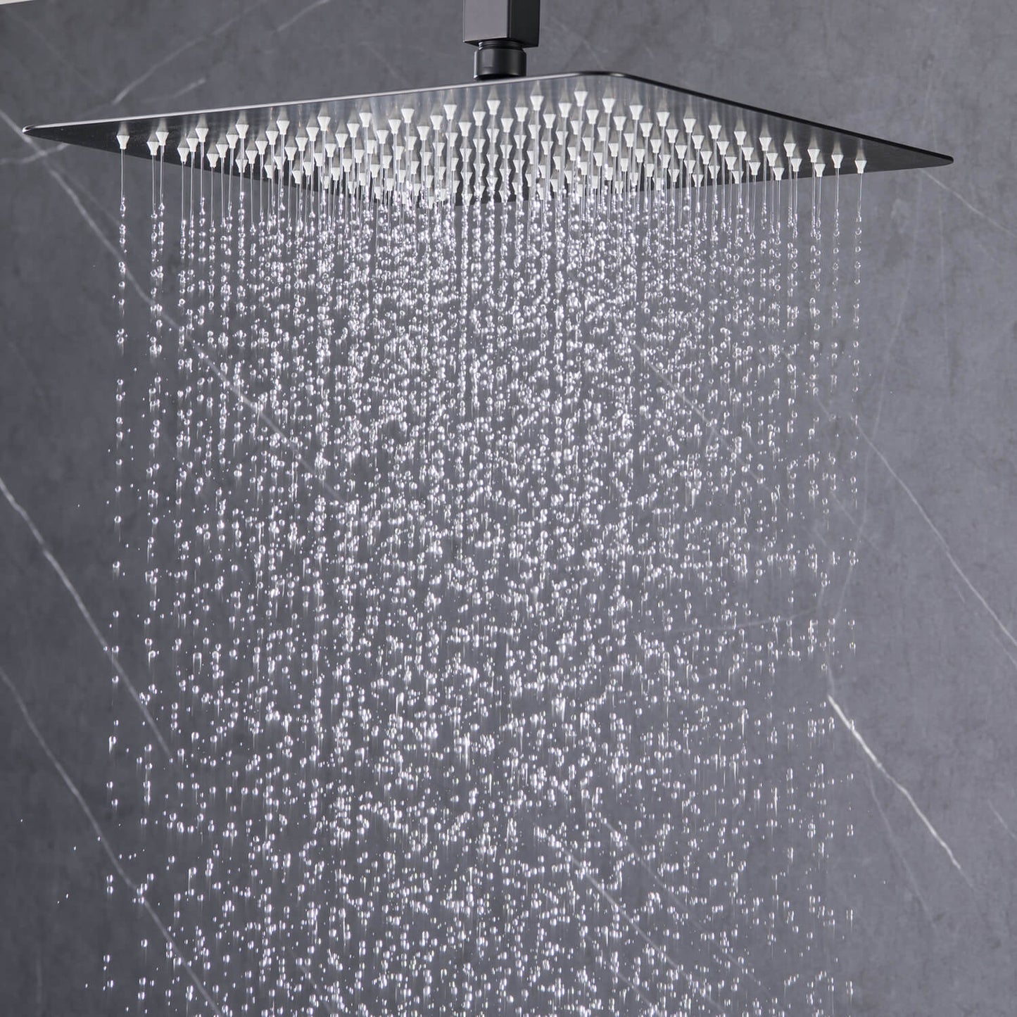 Square Sus304 shower head SHA1201