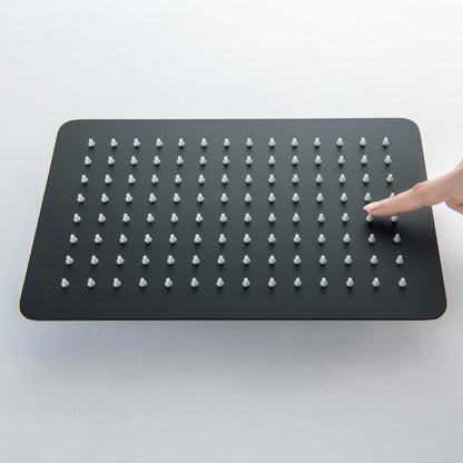 Square Sus304 shower head SHA1203