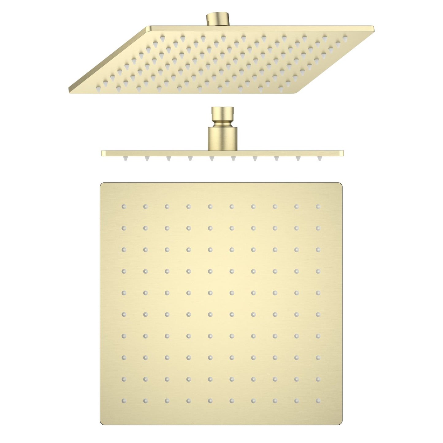 SHB1001 square stainless steel overhead rain shower head