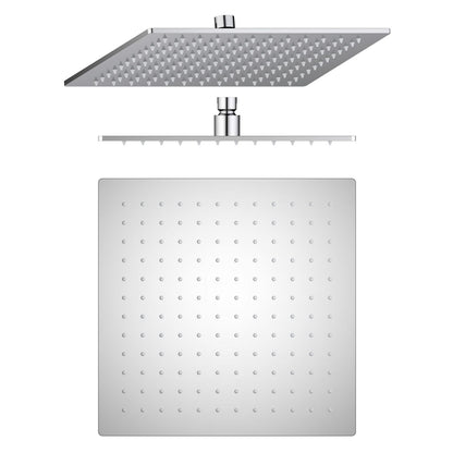300 mm Square Stainless Steel Rain Shower Head with 6 mm Slim Profile SHB1201