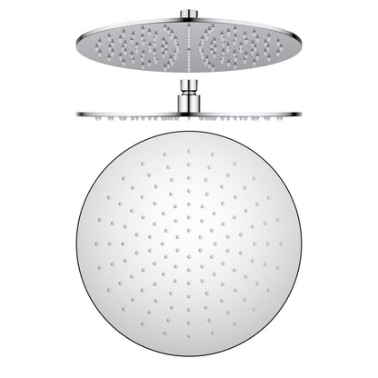 SHB1202 round stainless steel overhead rain shower head