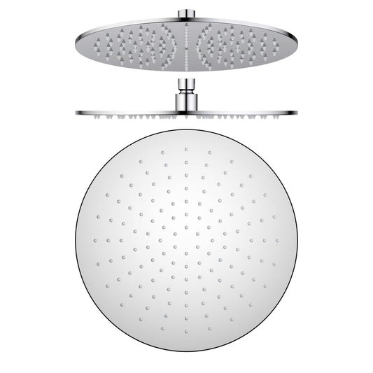 SHB1202 round stainless steel overhead rain shower head
